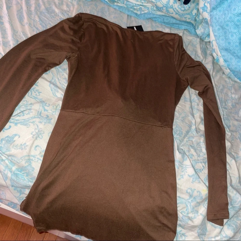 Brown Fashion Nova Dress Size Small Womens - Picture 4 of 4